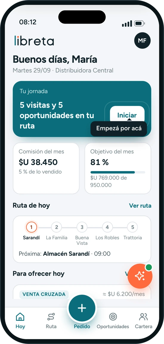 Libreta en el celular
