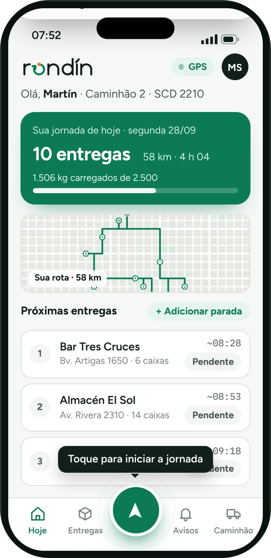 Rondín no celular